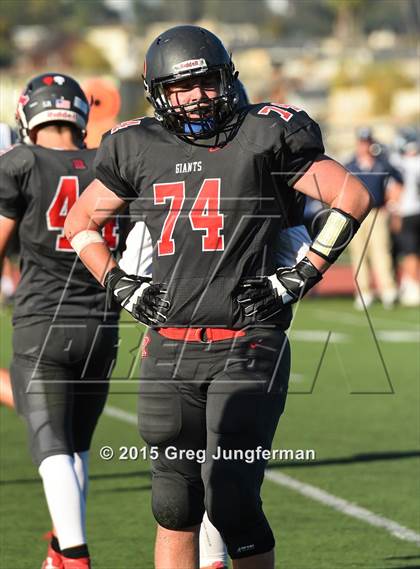 Thumbnail 1 in Marin Catholic @ Redwood (Senior Day) photogallery.