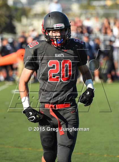 Thumbnail 3 in Marin Catholic @ Redwood (Senior Day) photogallery.