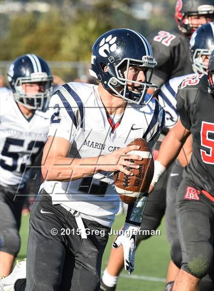 Thumbnail 1 in Marin Catholic @ Redwood (Senior Day) photogallery.