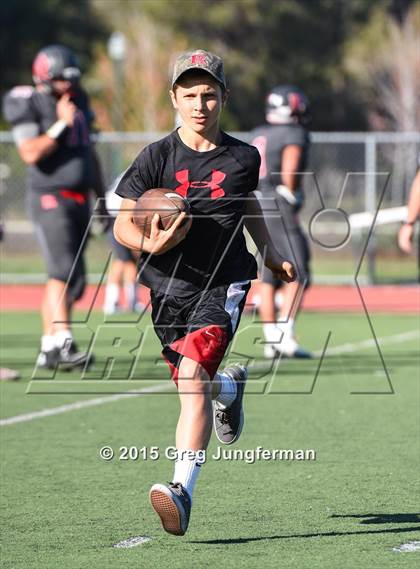 Thumbnail 1 in Marin Catholic @ Redwood (Senior Day) photogallery.