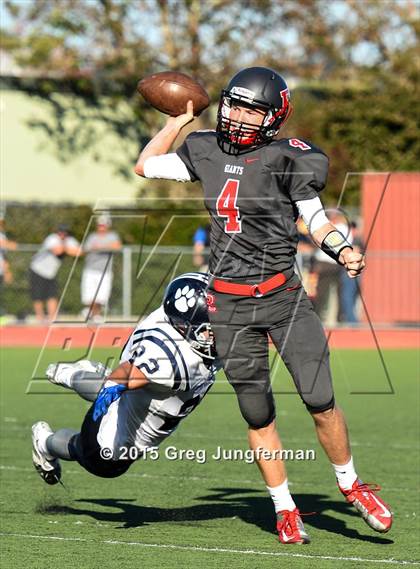 Thumbnail 1 in Marin Catholic @ Redwood (Senior Day) photogallery.