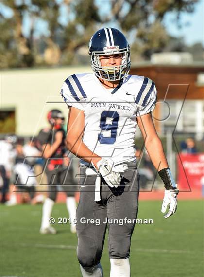 Thumbnail 3 in Marin Catholic @ Redwood (Senior Day) photogallery.