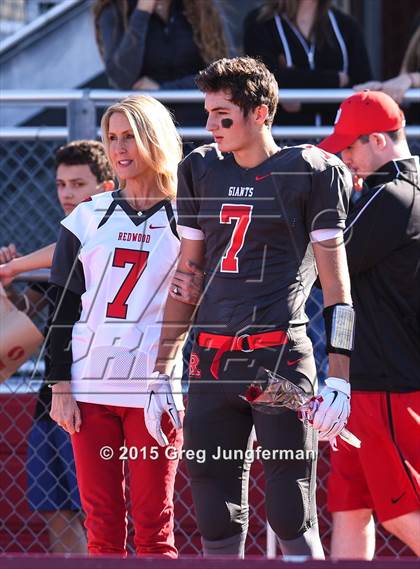 Thumbnail 2 in Marin Catholic @ Redwood (Senior Day) photogallery.