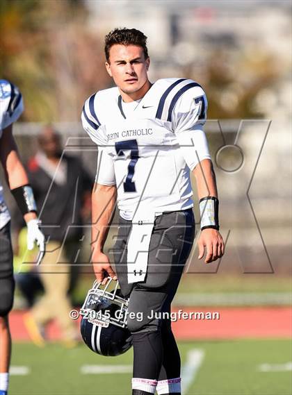 Thumbnail 1 in Marin Catholic @ Redwood (Senior Day) photogallery.