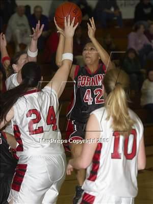 Thumbnail 3 in Corning @ Winters (Sec. Playoff) photogallery.