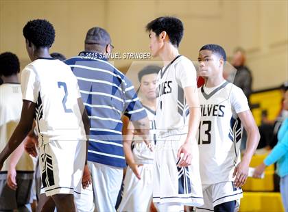 Thumbnail 2 in Hayward vs. American Canyon (Chabot MLK Classic Showcase) photogallery.