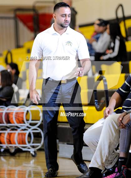 Thumbnail 3 in Hayward vs. American Canyon (Chabot MLK Classic Showcase) photogallery.