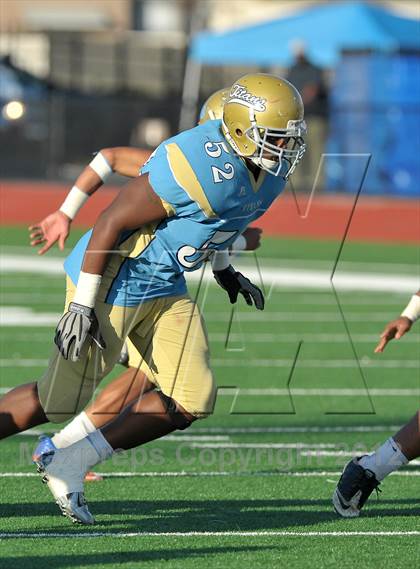 Thumbnail 2 in Pleasant Grove @ Burbank (CIF SJS D1 Playoffs) photogallery.
