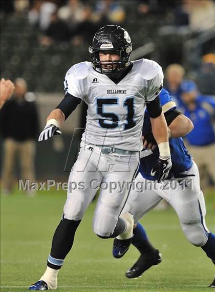 Thumbnail 3 in Bellarmine vs. Santa Margarita (CIF State D1 Final) photogallery.