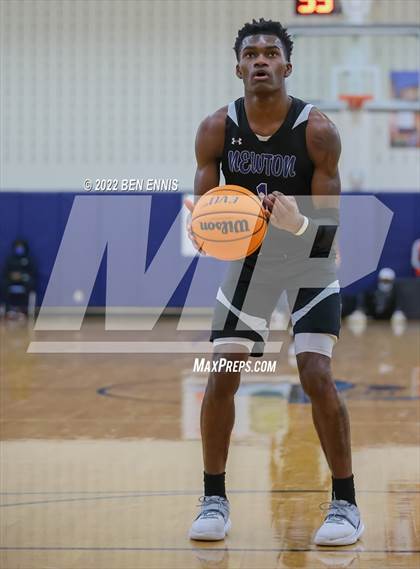 Thumbnail 2 in Newton vs Cumberland Christian Academy (MLK Hardwood Classic) photogallery.
