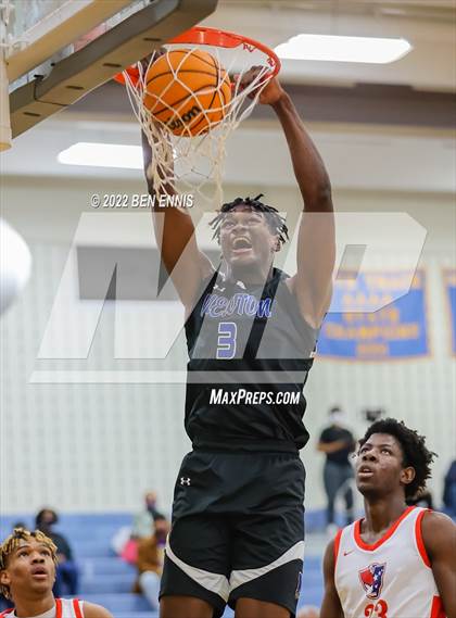 Thumbnail 3 in Newton vs Cumberland Christian Academy (MLK Hardwood Classic) photogallery.