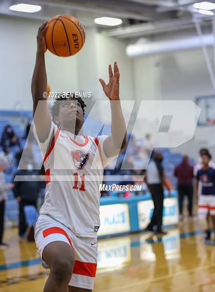 Thumbnail 1 in Newton vs Cumberland Christian Academy (MLK Hardwood Classic) photogallery.