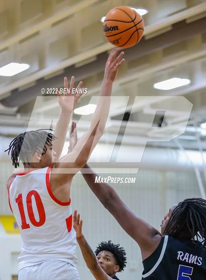 Thumbnail 1 in Newton vs Cumberland Christian Academy (MLK Hardwood Classic) photogallery.