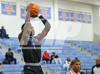 Thumbnail 2 in Newton vs Cumberland Christian Academy (MLK Hardwood Classic) photogallery.