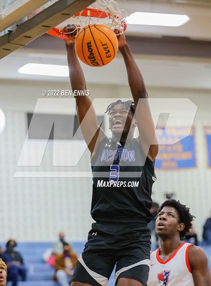 Thumbnail 1 in Newton vs Cumberland Christian Academy (MLK Hardwood Classic) photogallery.