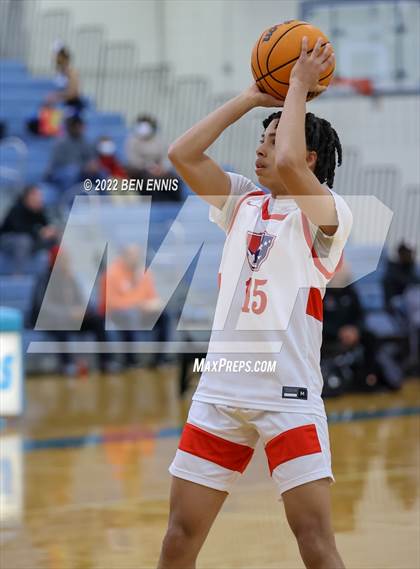 Thumbnail 2 in Newton vs Cumberland Christian Academy (MLK Hardwood Classic) photogallery.