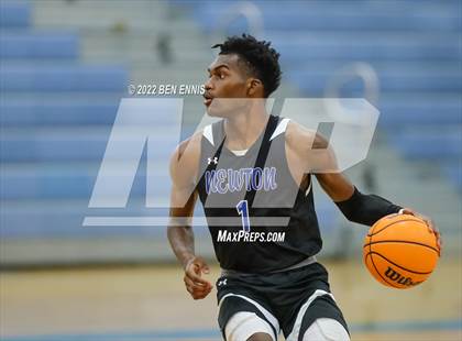 Thumbnail 1 in Newton vs Cumberland Christian Academy (MLK Hardwood Classic) photogallery.