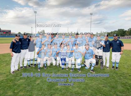 Thumbnail 3 in Oakmont vs. Del Campo (CIF SJS D2 Final) photogallery.