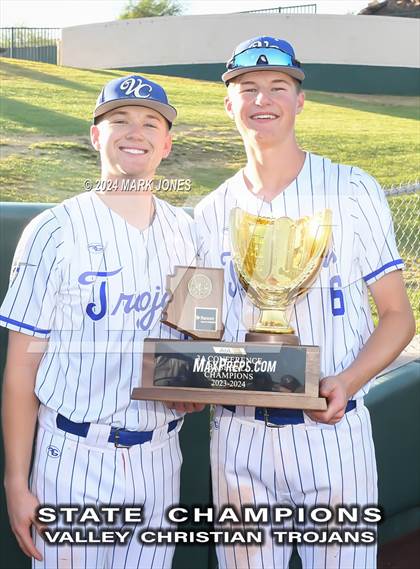 Thumbnail 1 in Valley Christian vs. Yuma Catholic (AIA 3A Final - Awards) photogallery.