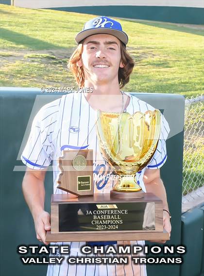 Thumbnail 2 in Valley Christian vs. Yuma Catholic (AIA 3A Final - Awards) photogallery.
