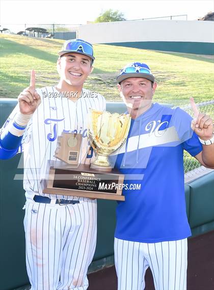 Thumbnail 2 in Valley Christian vs. Yuma Catholic (AIA 3A Final - Awards) photogallery.