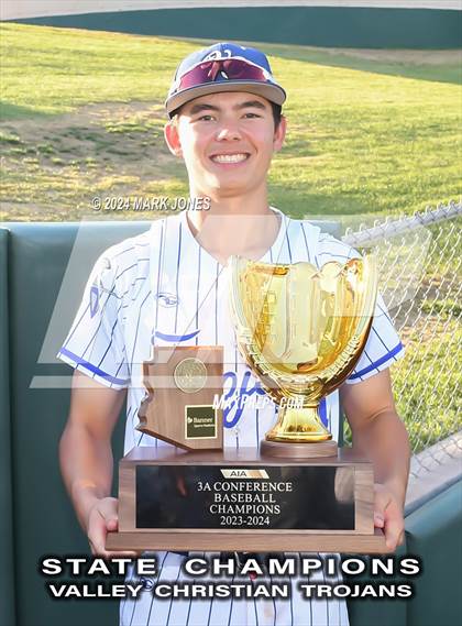 Thumbnail 3 in Valley Christian vs. Yuma Catholic (AIA 3A Final - Awards) photogallery.