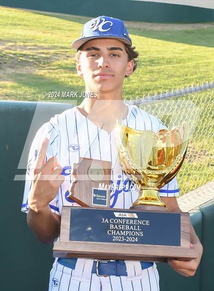 Thumbnail 2 in Valley Christian vs. Yuma Catholic (AIA 3A Final - Awards) photogallery.