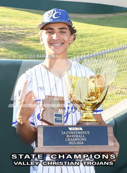 Thumbnail 2 in Valley Christian vs. Yuma Catholic (AIA 3A Final - Awards) photogallery.