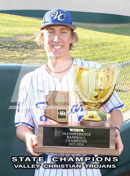 Thumbnail 3 in Valley Christian vs. Yuma Catholic (AIA 3A Final - Awards) photogallery.