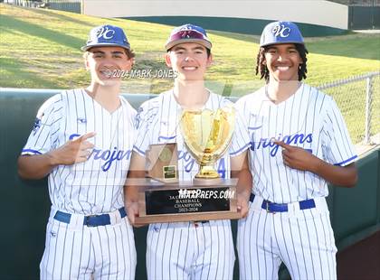 Thumbnail 1 in Valley Christian vs. Yuma Catholic (AIA 3A Final - Awards) photogallery.