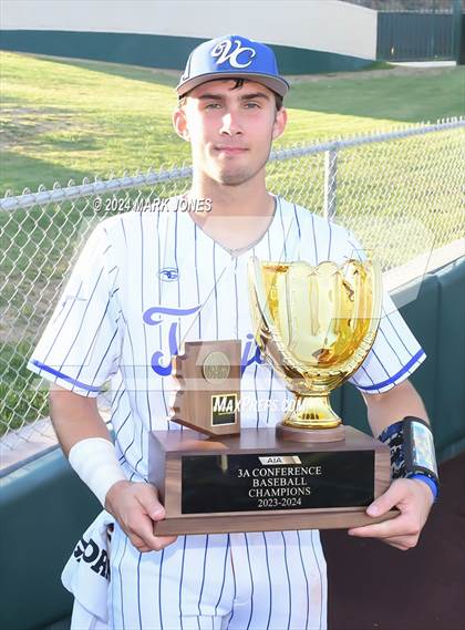 Thumbnail 3 in Valley Christian vs. Yuma Catholic (AIA 3A Final - Awards) photogallery.
