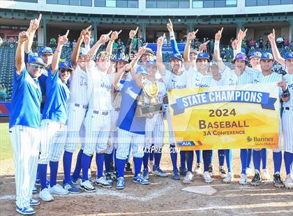 Thumbnail 1 in Valley Christian vs. Yuma Catholic (AIA 3A Final - Awards) photogallery.