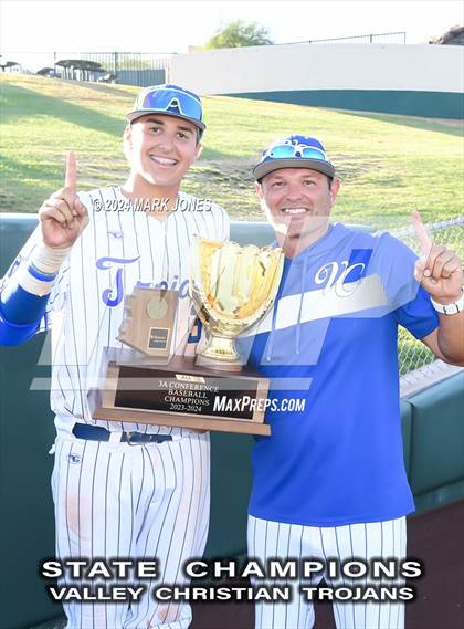Thumbnail 3 in Valley Christian vs. Yuma Catholic (AIA 3A Final - Awards) photogallery.