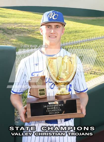 Thumbnail 2 in Valley Christian vs. Yuma Catholic (AIA 3A Final - Awards) photogallery.