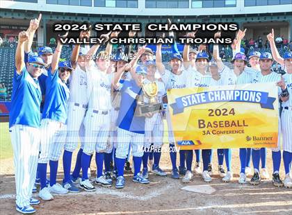 Thumbnail 2 in Valley Christian vs. Yuma Catholic (AIA 3A Final - Awards) photogallery.
