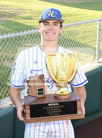 Thumbnail 1 in Valley Christian vs. Yuma Catholic (AIA 3A Final - Awards) photogallery.