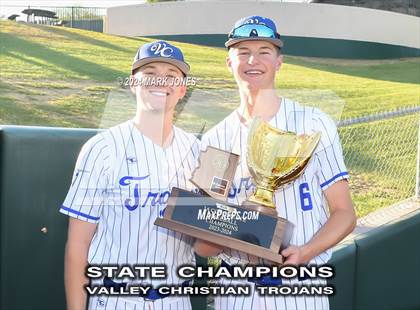 Thumbnail 3 in Valley Christian vs. Yuma Catholic (AIA 3A Final - Awards) photogallery.