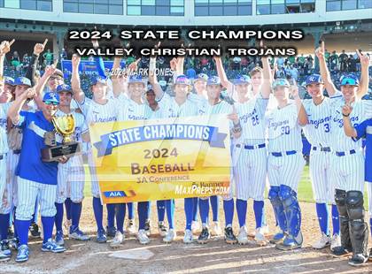Thumbnail 3 in Valley Christian vs. Yuma Catholic (AIA 3A Final - Awards) photogallery.
