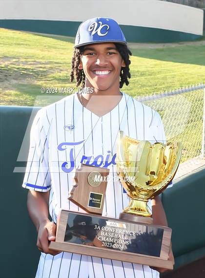 Thumbnail 3 in Valley Christian vs. Yuma Catholic (AIA 3A Final - Awards) photogallery.