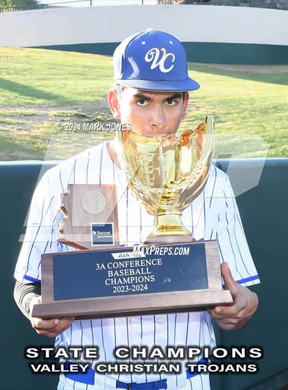 Thumbnail 3 in Valley Christian vs. Yuma Catholic (AIA 3A Final - Awards) photogallery.