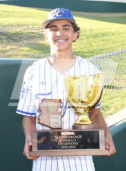 Thumbnail 3 in Valley Christian vs. Yuma Catholic (AIA 3A Final - Awards) photogallery.