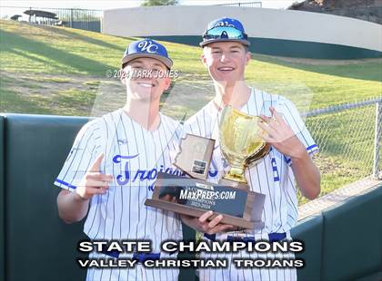 Thumbnail 2 in Valley Christian vs. Yuma Catholic (AIA 3A Final - Awards) photogallery.
