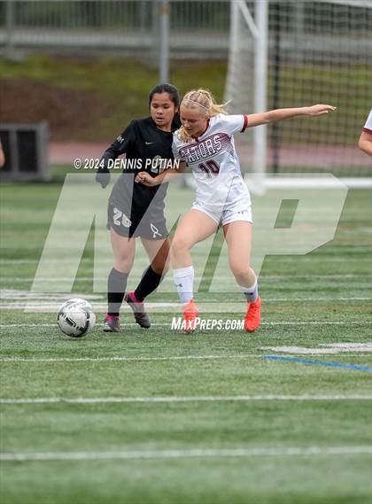 Thumbnail 3 in Sacred Heart Prep @ Archbishop Mitty (CIF CCS Quarterfinals) photogallery.
