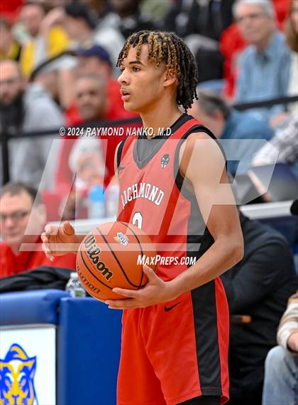 Thumbnail 2 in Richmond vs. Muncie Central (IHSAA 4A Section 9 Round 1)  photogallery.
