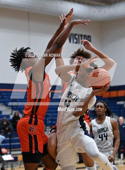 Thumbnail 2 in Bridgeland vs. Cypress Ranch (Houston Methodist Cy-Hoops Invitational) photogallery.
