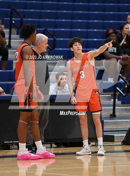 Thumbnail 2 in Bridgeland vs. Cypress Ranch (Houston Methodist Cy-Hoops Invitational) photogallery.