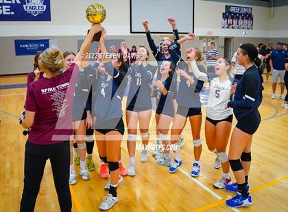 Thumbnail 1 in American Leadership Academy - Gilbert North vs. Snowflake (Spiketown Invitational Final) photogallery.