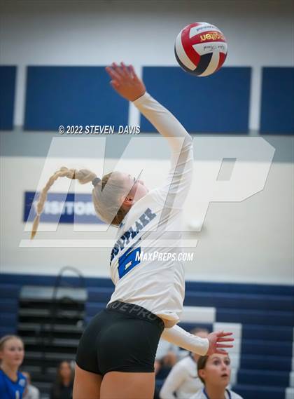 Thumbnail 1 in American Leadership Academy - Gilbert North vs. Snowflake (Spiketown Invitational Final) photogallery.