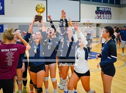 Thumbnail 2 in American Leadership Academy - Gilbert North vs. Snowflake (Spiketown Invitational Final) photogallery.