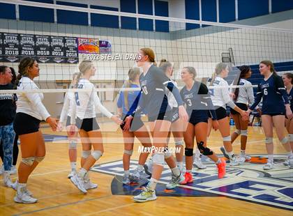 Thumbnail 2 in American Leadership Academy - Gilbert North vs. Snowflake (Spiketown Invitational Final) photogallery.